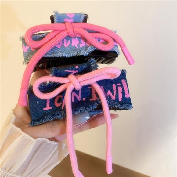 Acrylic Braided Rope Hair Claw Clip - Picture 12 of 12